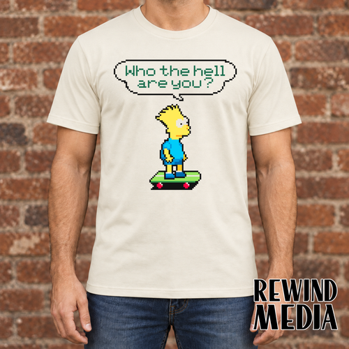 Bart Simpson Pixel Art T-Shirt