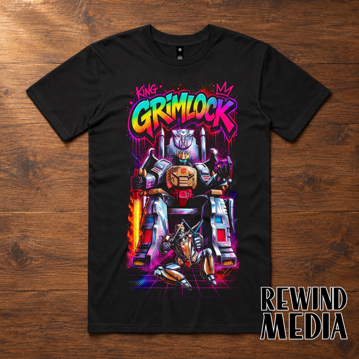 King Grimlock Transformers T-Shirt