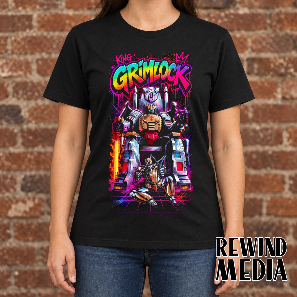 King Grimlock Transformers T-Shirt