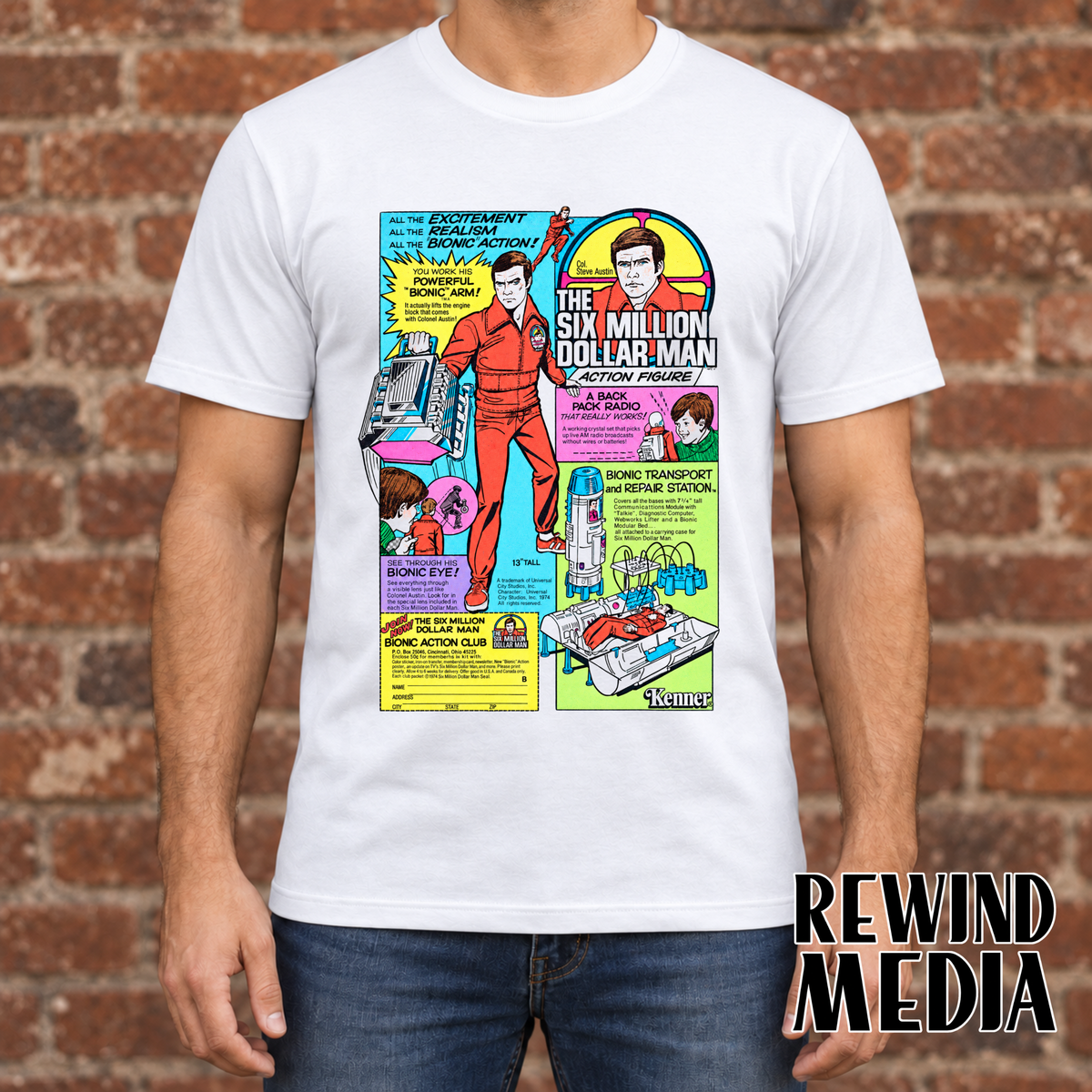 Six Million Dollar Man T-Shirt