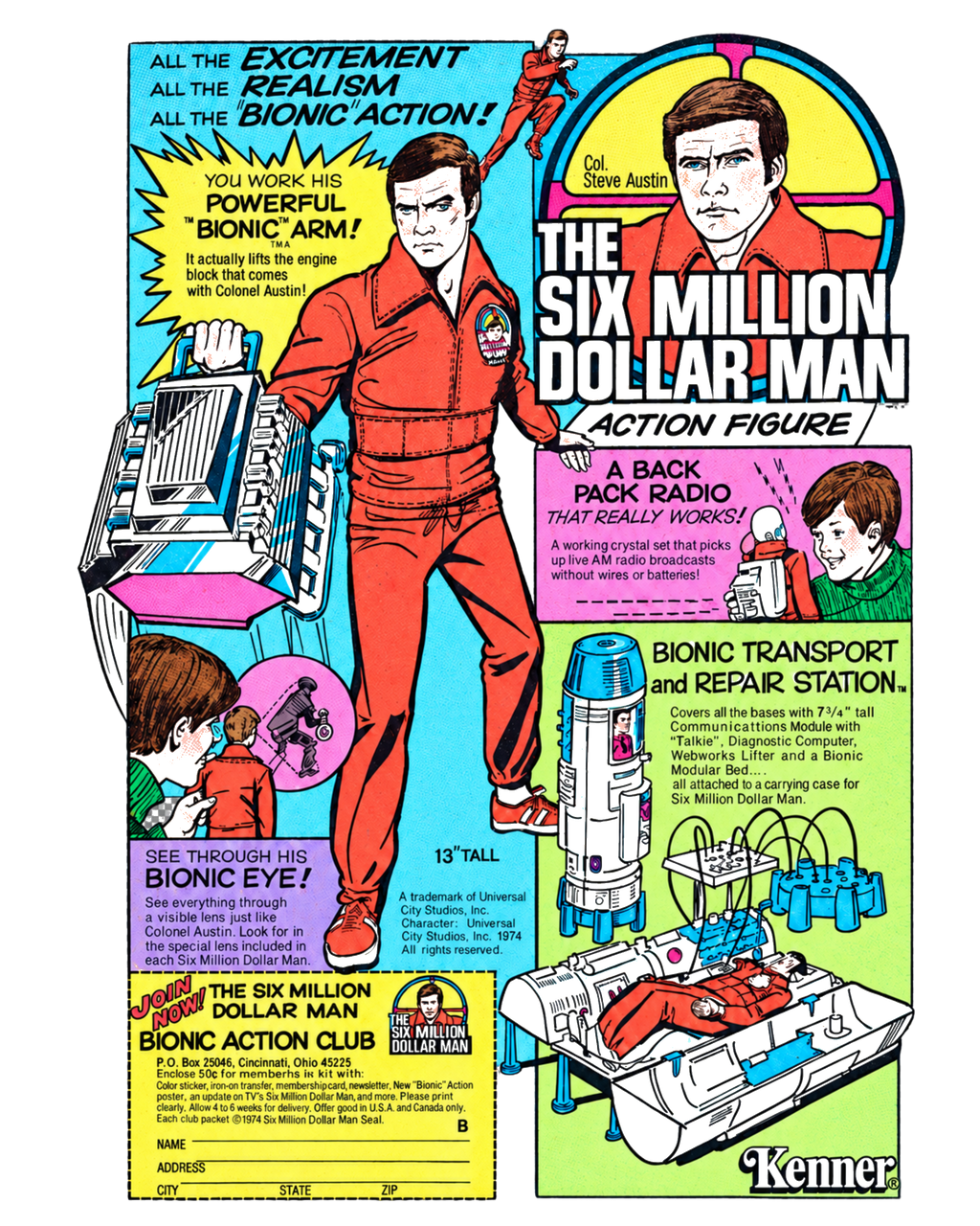 Six Million Dollar Man T-Shirt